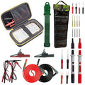 Makeronics 28-in-1 Electrical Multimeter Test Lead Kit Compatible with Fluke Digital Multimeter | Carrying Case | Hanging Strap | Wire Piercer | Alligator Clips for Digital Electrical Testing