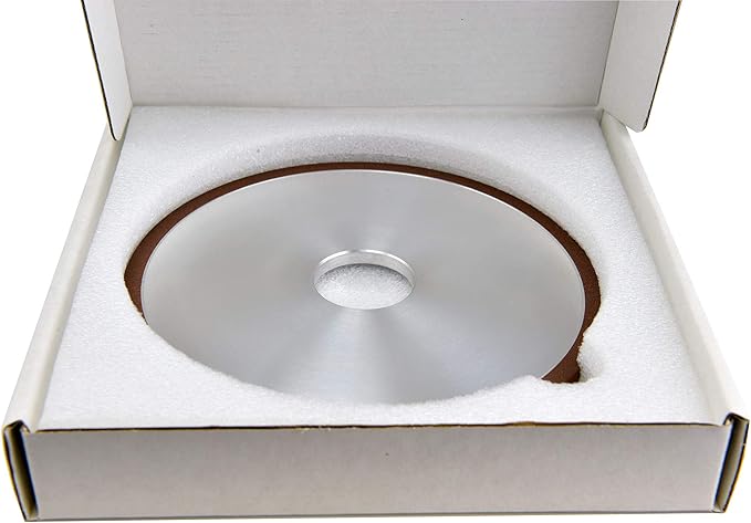 MaxTool Dia 5" 1A1 Diamond Plain Wheel Abrasive Grinding Wheel Thick 1/4" Grit#220 Resin Bond; NDR1A1D5T06X6G22