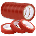 Romeda 9 Pack Electrical Tapes, Electrical Tape Water, Sun, and Oil Resistant, Electrical Tape is Suitable for Most Domestic, Commercial, and Industrial environments - Brown