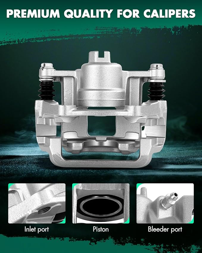 SCITOO Rear Right Brake Caliper With Bracket 19B6446 Compatible For Honda For Odyssey 2011-2017