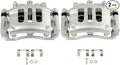 SCITOO 18B4841 18B4840 Front Left & Right Disc Brake Calipers w/Bracket Fit For Ford For Crown Victoria 2003-2011,For Mercury For Marauder 2003-2004, Double Pistons