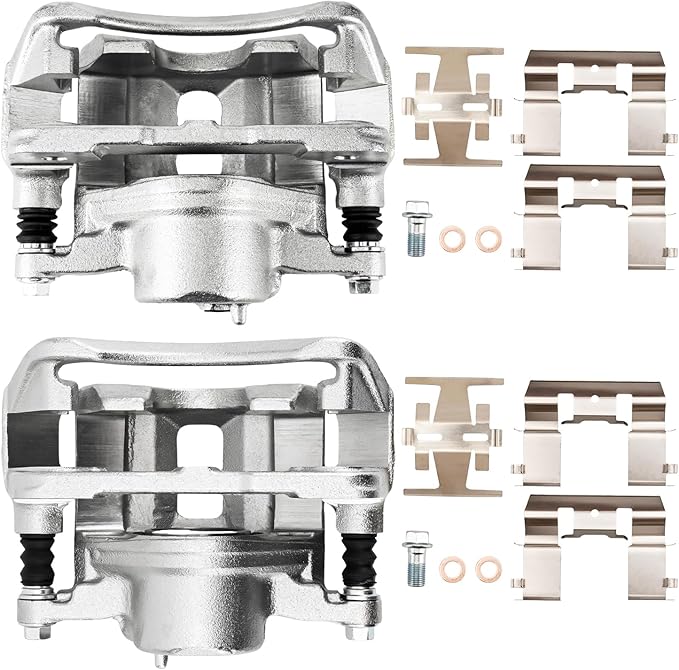 Torchbeam Front Brake Calipers Set for Honda 1997-2001 CR-V, Honda 1997-2001 Prelude, Honda 1995-1998 Odyssey, Front Left and Front Right Calipers Replace # 19B1461+19B1460