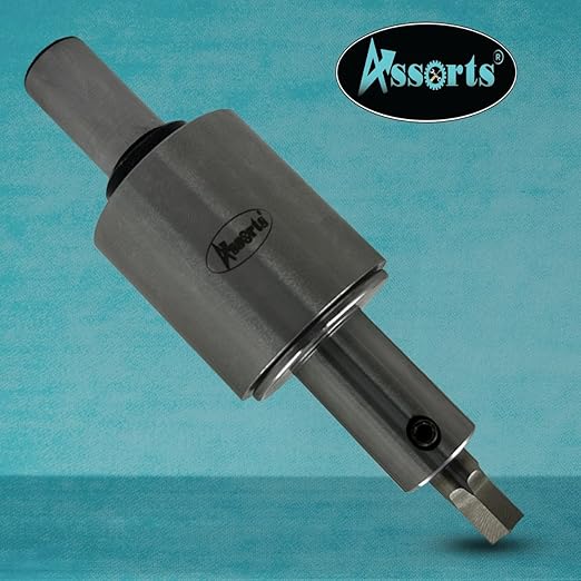 ASSORTS Precision Rotary Broach with MT2 Shank (M10 x 1.5 Drawbar Thread) & 7-Piece HSS Hex Punch Set – Ideal for CNC, Lathe, Milling & Drilling Machine