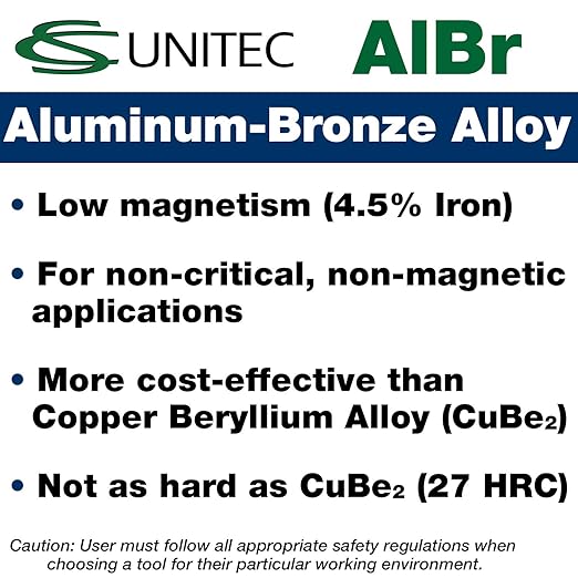 CS Unitec | Non-Sparking & Non-Magnetic Aluminum Bronze Impact Socket Set | 1-7/16 inch 6 Point Socket, 3/4 inch Drive