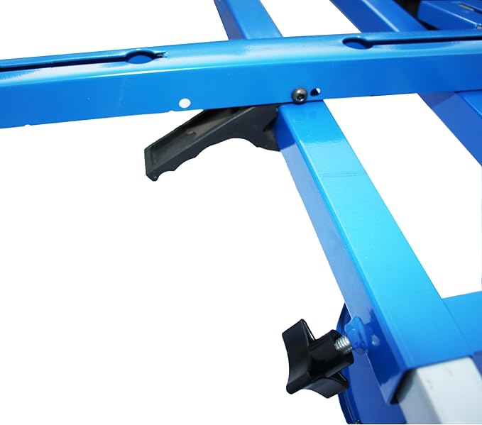 Miter Saw Stand, Universal Light Weight Portable 440 Lbs Max Load Capacity, with Quick Release Tool Mounting Brackets, Fits Most Table Saws