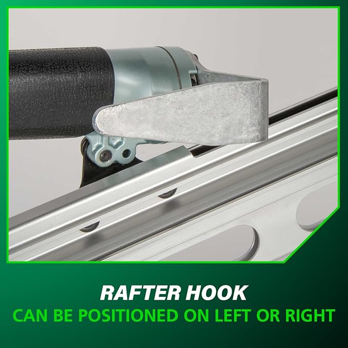Metabo HPT Framing Nailer | High Grade Aluminum Magazine | Tool-less Depth Adjustment | Pneumatic | Framing Nails 2-Inch to 3-1/4-Inch | Rafter Hook | NR83A5(Y)