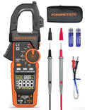 Digital Inrush Clamp Meter, CM06Pro Clamp Multimeter, T-RMS 6000 Counts 1000A Amp Voltage Tester with VFD, LOZ, Measures NCV, AC/DC Voltage Current, Continuity Capacitance Resistance
