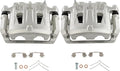 SCITOO Front Brake Calipers With Bracket 19B3106 19B3107 Compatible For Nissan For Quest 2004-2009 2011-2017