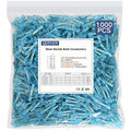 1000 Pcs Heat Shrink Butt Connectors, 16-14 AWG Waterproof Electrical Crimp Wire Splice for Marine, Cable, Wiring