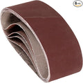6 Pcs Sanding Belts 4 x 24 Inch 600 Grit Aluminum Oxide Abrasive Sandpaper for Belt Sander Metal Grinding Wood Working Weld Rust Removal