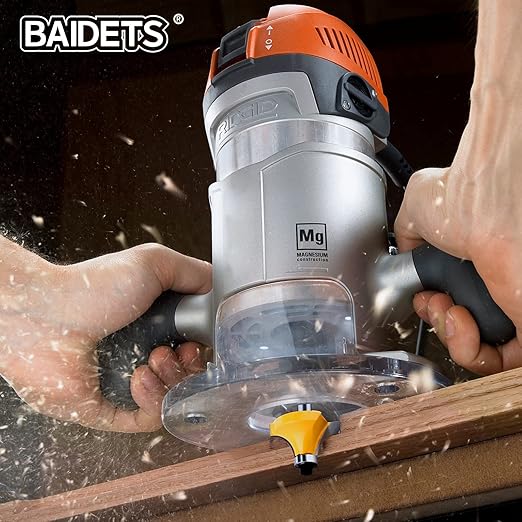 Router Bits 1/4 Inch Shank - BAIDETS 35Pcs 1/4" Router Bit Set for Professional and Beginners Carpenter Woodworking Projects
