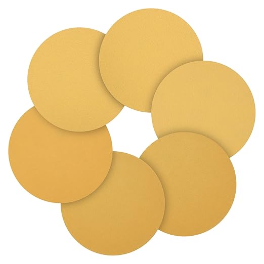 60 Pcs 2 Inch Sanding Disc 80/100/120/180/240/400 Grit Round Hook and Loop Sandpaper for Random Orbital Sander Automotive Car