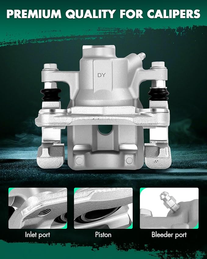 SCITOO Rear Brake Calipers With Bracket 19B6992 19B6993 Compatible For Lexus For ES300h 2013-2018,For Lexus For ES350 2013-2018,For Toyota For Avalon 2013-2018,For Toyota For Camry 2012-2017