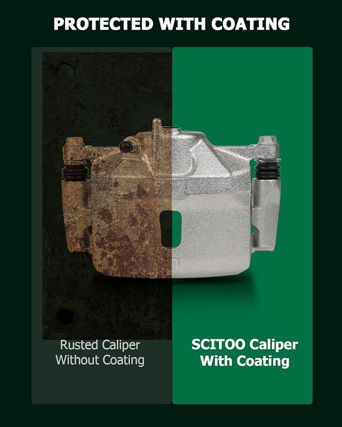 SCITOO Front Right Brake Caliper With Bracket 19B1833 Compatible For Acura EL 1997-2000 For Honda Civic 1996-2011 For Honda Insight 2010-2014