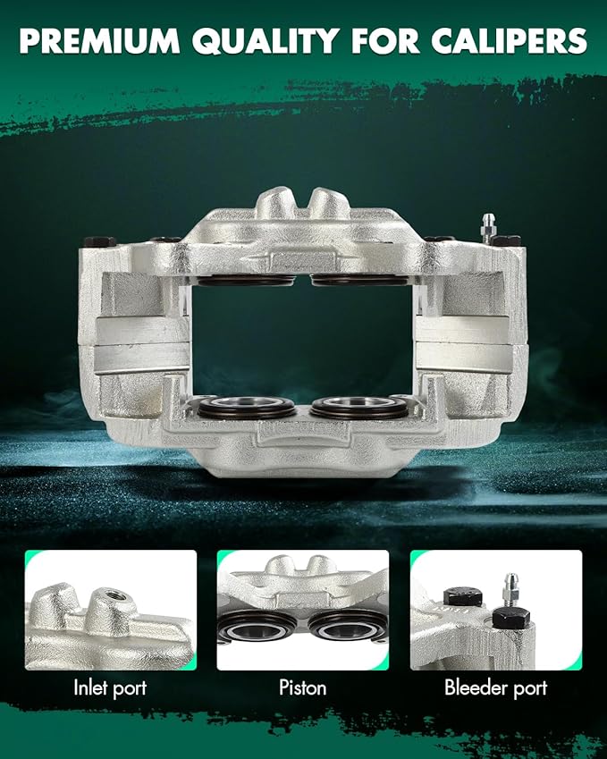 SCITOO 192767 Front Left Disc Brake Caliper Assembly Without Bracket For Lexus For GX470 2003-2009,For Toyota For 4Runner 2003-2009