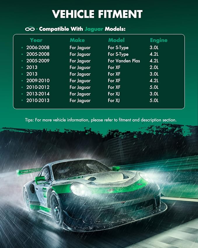 SCITOO 19B3897 Rear Right Disc Brake Caliper w/Bracket Fit For Jaguar For S-Type 2005-2008,For Jaguar For Vanden Plas 2005-2009,For Jaguar For XF 2009-2013,For Jaguar For XKR 2007-2009, Single Piston
