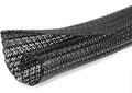 10ft - 1/2 inch Cord Protector Cable Sleeve Split Wire Loom Tubing for Power Cord Audio USB Cable, Cord Sleeve Cable Management for TV Computer, Cord Protectors from Pets Chewing, Black