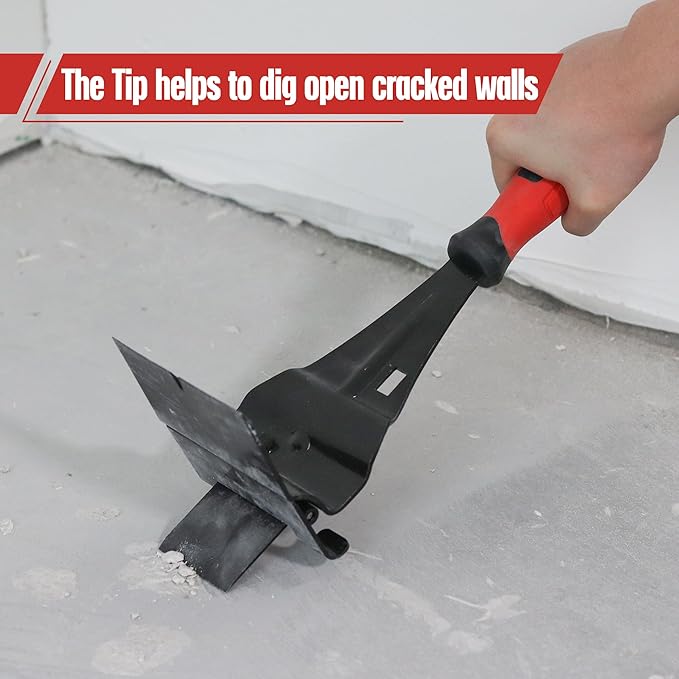 Trim Puller - Baseboard and Siding Removal Tool - Multi-Functional for Tile, Baseboard, Siding, Floor Removal - Labor-Saving, Surface-Safe for Home Improvement and Commercial Use