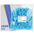 haisstronica 1000PCS 16-14 AWG Blue Heat Shrink Butt Connectors-Tinned Red Copper 0.8mm,Waterproof Insulated Crimp Butt Splice Electrical Connectors…