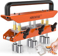 Three-Station Edge Roller Bender,0-90° Bending Angle Bending Metal Roofing Materials,Adjustable for Making 5/8" to 4" (16 to 102 MM) Bends in 29 to 22-Gauge Steel,Large Sheet Metal Bender