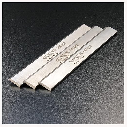 Infinity Cutting Tools Premium Carbide Tipped Planer/Jointer Knife, 12" L x 7/8" W x 1/8" T, 3-Pc. Set