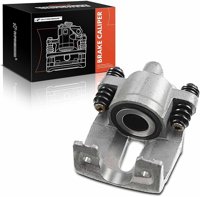 A-Premium Disc Brake Caliper Assembly Without Bracket Compatible with Select Ford and Lincoln Models - For F-150 2004-2011, Lobo 2005-2009, Mark LT 2006-2008 2010-2011 - Rear Right Passenger Side