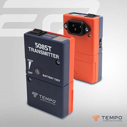 TEMPO 508S-G Irrigation Cable Locator & Wire Finder, Precise Wire Locator, Trace or Locate Dead or Energized Wires Underground, in Walls, Under Floors (Professional Grade)