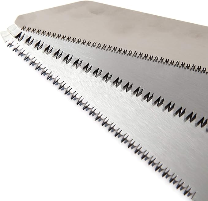 Japanese Pull Saw, Long Handle with Precision Blade and Cutting Power, Heavy Duty Woodworking Saw Replacement Blade