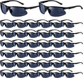 Kathfly 36 Pcs Safety Glasses Work Scratch Resistant Glasses Protective Safety Goggles Eyewear with Lens(Black)
