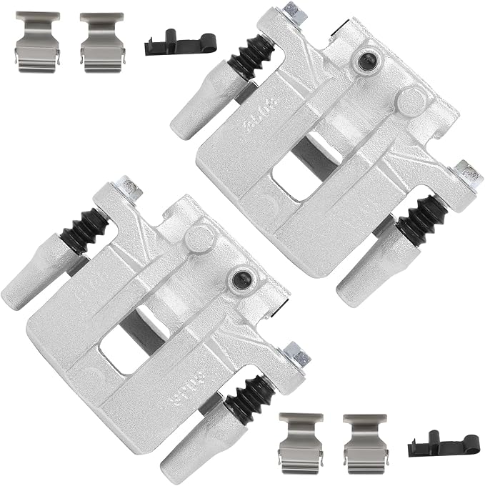 cciyu 18B5105 18B5104 Rear Left & Right Brake Calipers With Bracket For Chrysler,For Dodge,For Jeep,For Mitsubishi