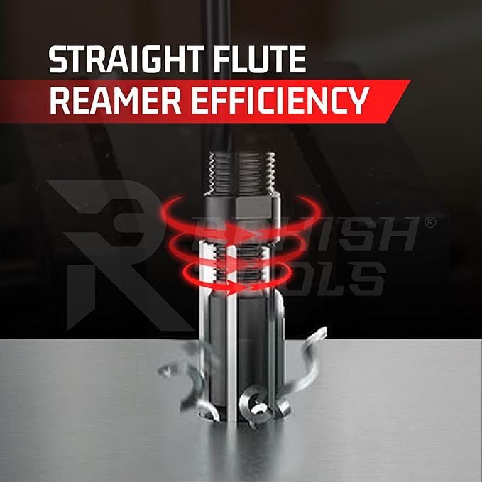 Adjustable Hand Reamer Tool H4 to H11 Sizes - 15/32" to 1-1/16” Reaming Tool for Precise Hole Finishing with Carbon Steel Blades - Hand Tools Reamers for Metal & Wood - 11.90mm - 26.98mm
