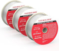 YESWELDER Flux Core Gasless MIG Wire, E71T-GS Mild Carbon Steel .030-Inch Diameter 2-Pound, 3-Packs Strong ABS Plastic Spool Welding Wire