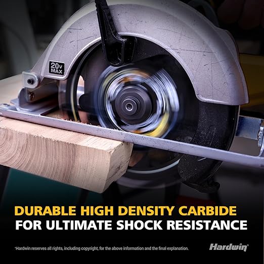 7 1/4 Inch Framing Circular Saw Blade-3Pack, 40T ATB Carbide Teeth, Lightweight for Cordless Saws. Super Thin Kerf for Cutting Wood, Plywood, MDF, OSB, Hardwood, Softwood & More.