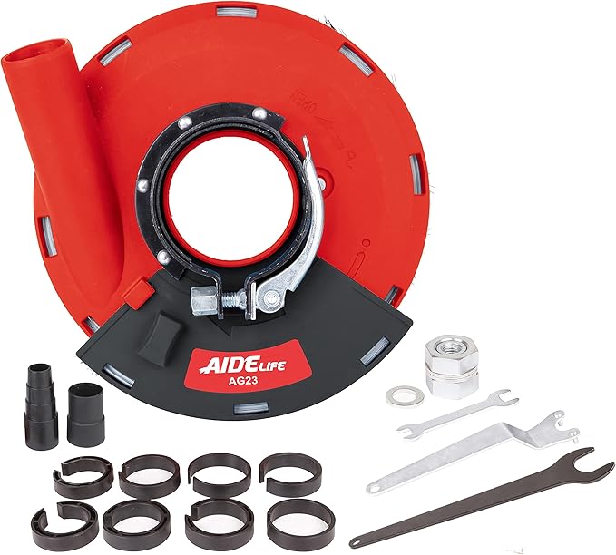 Aidelife Universal Dust Shroud for Grinders 7 inch