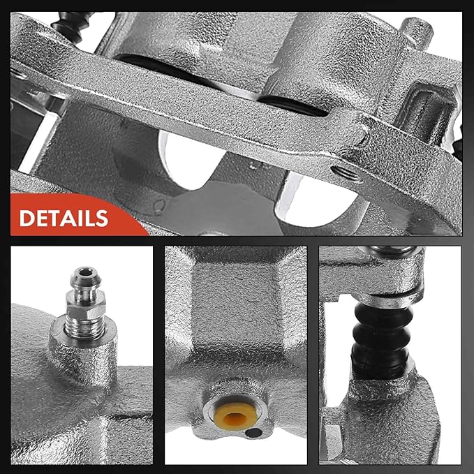 A-Premium Disc Brake Caliper Assembly with Bracket Compatible with Ford Models - For F-150 2012-2020, Lobo 2011-2013 2015-2020 - Front Side