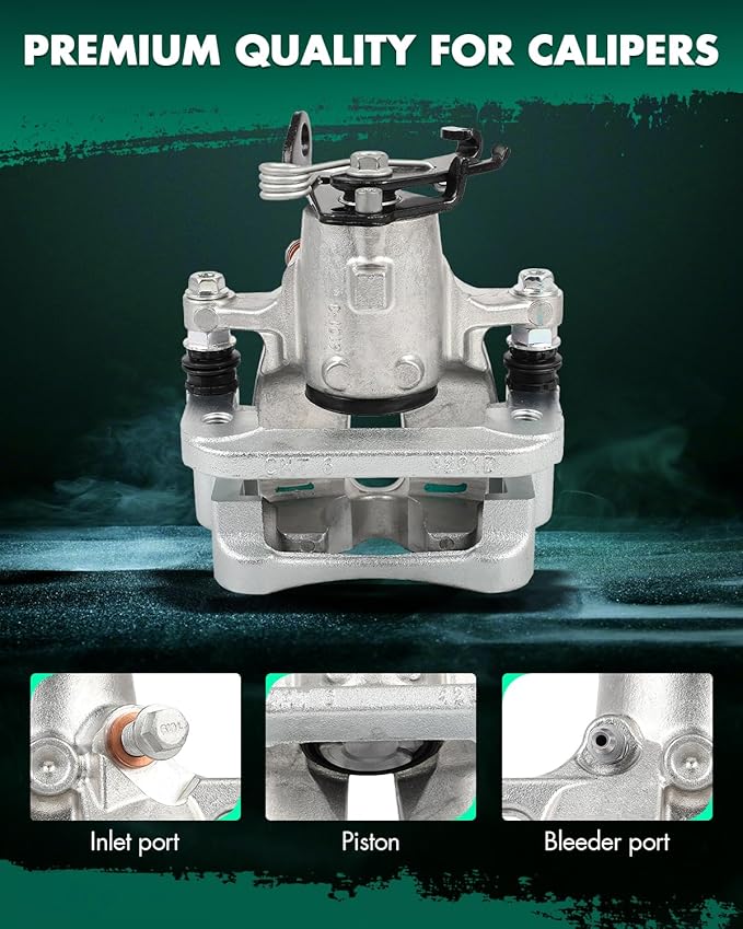 SCITOO Rear Left Brake Caliper With Bracket 18B5324 Compatible For Buick For LaCrosse 2012-2016,For Buick For Regal 2011-2017,For Chevrolet For Malibu 2013