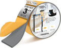 Pipe Insulation Tape, Foam Insulation Tape for Outdoor Pipes Winter Freeze Protection, Foam Pipe Insulation Wrap, Heat Tape for Water Pipes, Copper Pipes, PVC, AC Line, 3in x 15ft, Grey