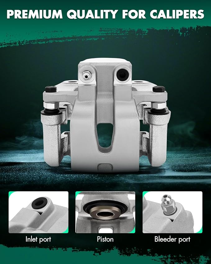 SCITOO Rear Right Brake Caliper With Bracket 18B4971 Compatible For Chrysler 300 2005-2018 For Dodge Challenger 2009-2018 For Dodge Charger 2006-2018 For Dodge Magnum 2005-2008
