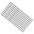 Drill Bit, 1.8mm Cutting Diameter, 4241 HSS 118° Cutting Angle Uncoated Bright Versatile Jobber Bits - (Applications: for Drilling Plastic Wood Soft Metal), 10-Pieces