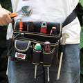 Tool Belt,600D Water-draining Oxford Cloth Tool Belts for Men,Electrician Tool Belt Widely Applied to Repairmen,Electrician,Carpenter,Construction (12 pockets)