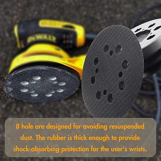 5-Inch Hook and Loop Random Orbit Sander Replacement Pad,Metal Backing Sanding Pad for DWE64233 & N329079, Fit for DWE6421,DWE6421K,DWE6423,DWE6423K,DCW210