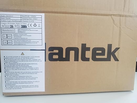 Hantek DSO2D15 Digital Storage Lab Oscilloscopes150MHz Bandwidth 2CH Dual Channel 1GSa/s 8M Memory Depth with 1CH Waveform Generator