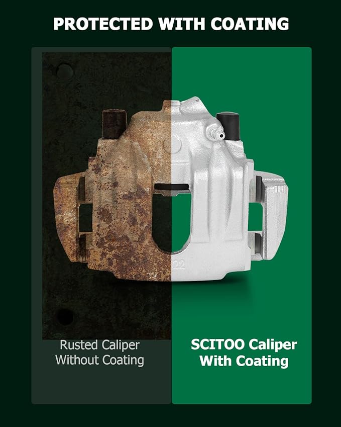 SCITOO Front Right Brake Caliper With Bracket 19B1618 Compatible For BMW 3i/325Ci, For BMW 325i 01-05 For BMW 325xi 01-05 For BMW 328Ci 00 For BMW 328i 99-00 For BMW Z3 01-02 For BMW Z4 03-07