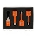 Diamond Core Drill Bit Kit BGTEC Diamond Hole Saw Tile Cutter for Porcelain Tile Ceramic Marble Brick Granite Stone, 5/8"-11 Thread Hole Saw 6/8/10mm+4/5" Chamfer Bits