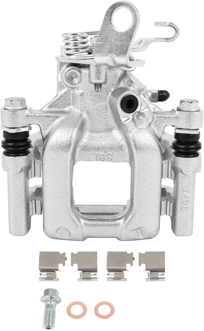 SCITOO Rear Left Brake Caliper With Bracket 19B6384 Compatible For Audi For A3 / For A3 Quattro, For VW For TYPE 1 / For Eos/For Golf/For GTI/For Jetta/For Passat