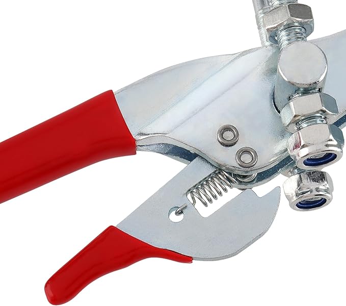 MOUYAT 6 Pack Heavy Duty Toggle Clamp, 2000Lbs Capacity Pull Toggle Latch Clamp with Adjustable Threaded U Bolt, 40431 Self Lock Toggle Clamp Tool for ToolBox Case