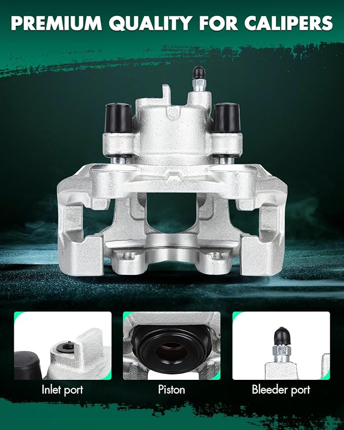 SCITOO Rear Right Brake Caliper With Bracket 18B5301 Compatible For Dodge For Durango 2011-2018 For Jeep For Grand Cherokee 2011-2018
