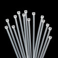 XINGO 1000 PCS 8 inch White Cable Zip Ties, 18lb Strength, Small Tie Wraps Self-Locking Nylon Zip Ties for Indoor and Outdoor Use