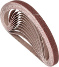 20 Pack Sanding Belts 1/2 x 24 Inch 60 Grit Aluminum Oxide Abrasive Sandpaper for Belt Sander Metal Grinding Wood Working Weld Rust Removal