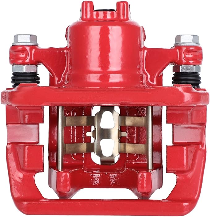 SCITOO Rear Right Brake Caliper With Bracket 19B6887 Red Compatible For Acura RDX 2013-2018 For Honda Crosstour 2012-2015 For Honda CR-V 2007-2016